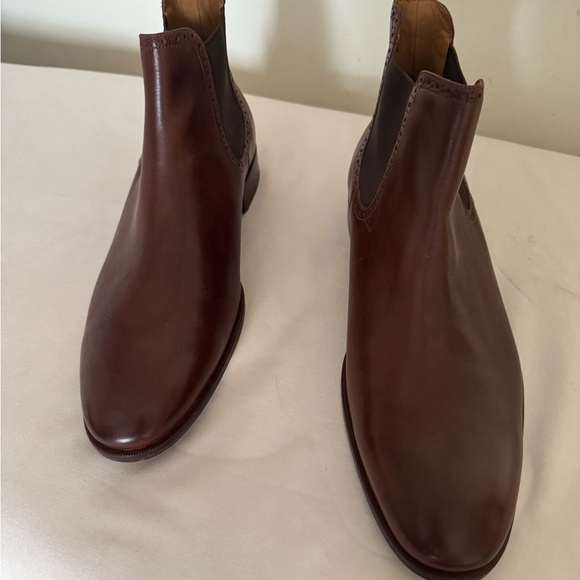 Johnston & Murphy Rich Brown Leather Boots main image 5